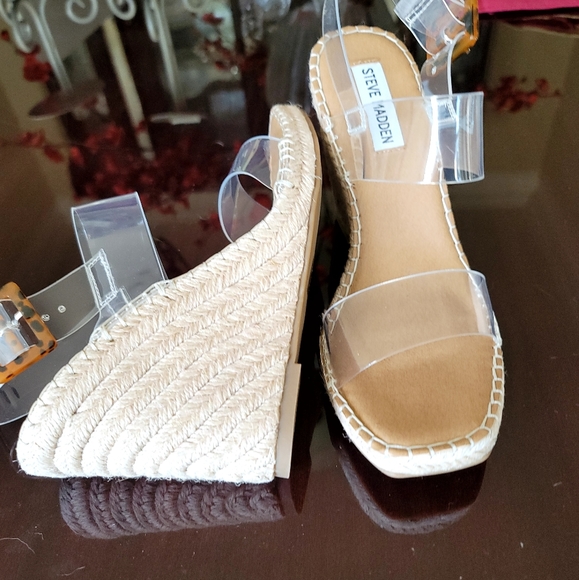 Meridian clear steve madden Clearance